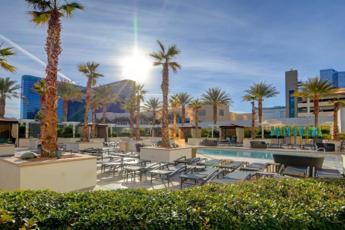 Mgm Signature-24-709 Strip View Jacuzzi Studio Las Vegas Exteriér fotografie
