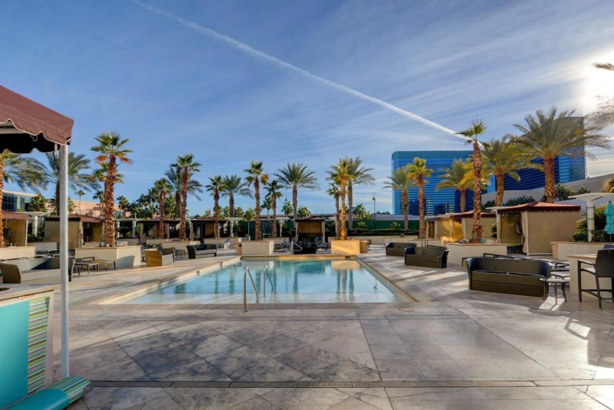 Mgm Signature-24-709 Strip View Jacuzzi Studio Las Vegas Exteriér fotografie